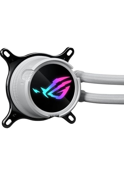 Rog Strıx Lc Iıı 240 Argb Aura Sync Rgb 120MM Adreslenebilir Rgb Fan Sıvı Cpu Soğutucusu Beyaz modelleri