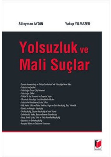 Yolsuzluk ve Mali Suçlar