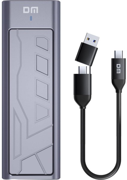HD2000 USB 3.2 Gen 2 Type-C 20GBPS Pcıe Sata M.2 Nvme Ngff SSD Disk Kutusu
