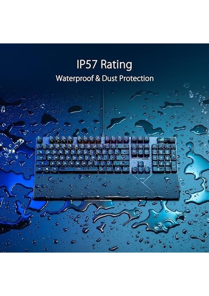 Rog Strıx Scope Iı Rx Red/pbt/uk Aura Sync Rgb Mekanik Türkçe Tuş Dizilimi Rog Rx Red Swıtch IP57 Multı Fonksiyonel Ingilizce Layout modelleri