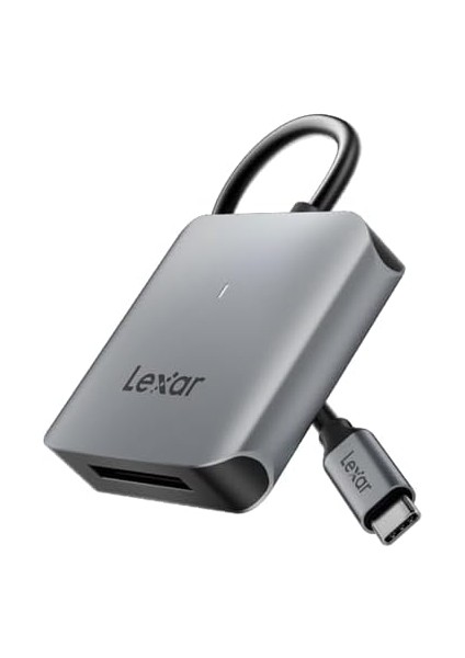 RW510 Cfexpress Tip B Kart Okuyucu, 10 Gbps'ye Kadar, USB 3.2 Gen 2 Cf Bellek Kartı Için, USB Tip-C Kablosu Dahil (LRW510U-BNHNG)