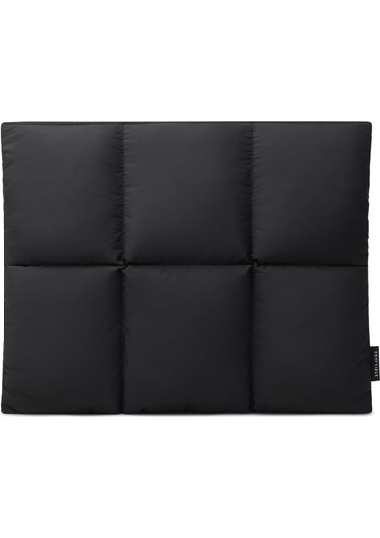 Kabarık Dizüstü Bilgisayar Kılıfı 15 Inç 16 Inç, Kapitone Puffer Laptop Taşıma Çantası, Yastık Kılıfı MacBook Air 15" M3 2024 ve MacBook Pro 16 In 2023 M3, 16 Inç Puff Kapak, Siyah