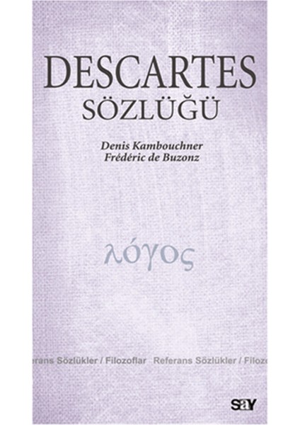Descartes Sözlüğü