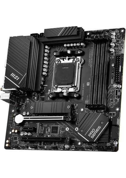 Pro B650M-A Wifi Proseries Anakart (Amd Am5, Matx, Ddr5, Pcıe 4.0, M.2, Sata 6gb/s, USB 3.2 Gen 2, Hdmı/dp, Wi-Fi 6e, Amd Ryzen 7000 Serisi Masaüstü Işlemciler)