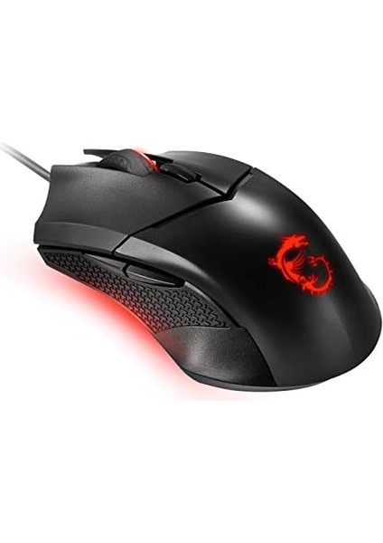 Gg Clutch GM08 Gamıng Mouse 4.200 Dpı Pıxart PAW3519 Optık Sensor Red LED 1.8m Kablo Ayarlanabılır Agırlık Altın Kaplama USB Baglantı Oyuncu Faresı modelleri