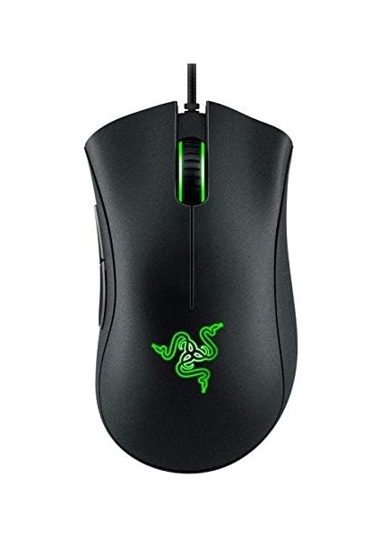 Deathadder Essential (2021) - Kablolu Oyun Faresi (Optik Sensör, 6400 Dpı, 5 Programlanabilir Düğme, Ergonomik Form Faktörü) Siyah modelleri