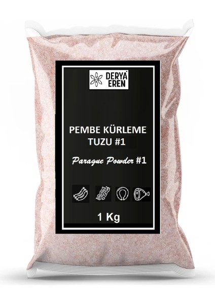 Pembe Kürleme Tuzu #1, (Prague Salt),1 kg