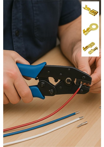 Sp-11 Terminal Sıkma Pensesi 1,5-6mm2 Awg 16-10 (Ft 11) (Yyt 11) indirimleri