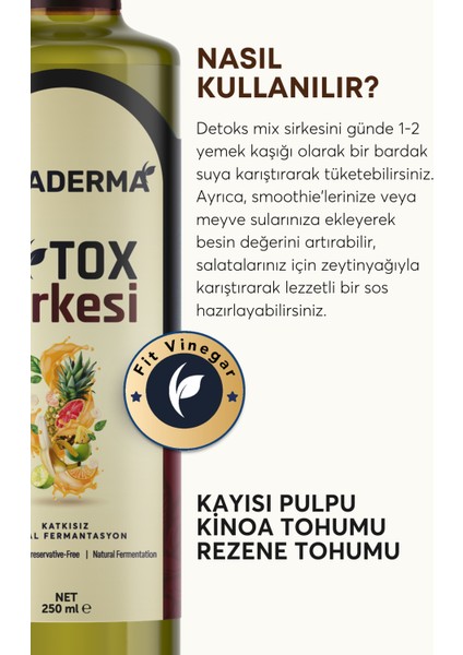 DETOX SİRKESİ 2'Lİ fiyatları