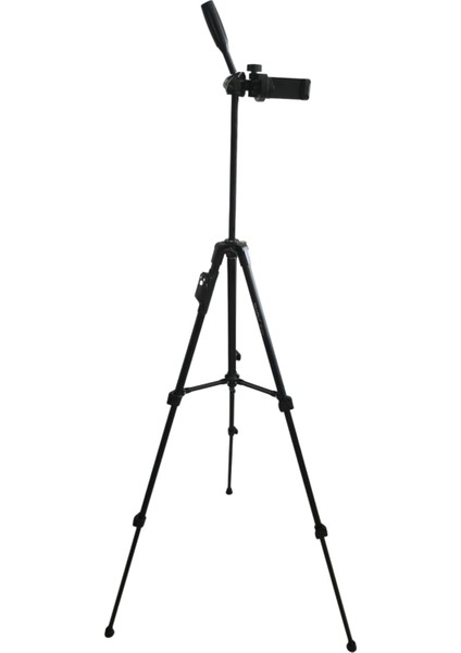 Telefon ve Fotoğraf Makinesi Takılabilen Bluetooth Kumandalı 138 cm Taşıma Çantalı Tripod
