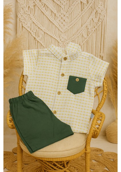 Cepli Gömlekli Erkek Şortlu 2 Li Takım fiyatları