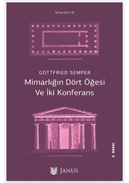 Mimarlığın Dört Öğesi ve Iki Konferans
