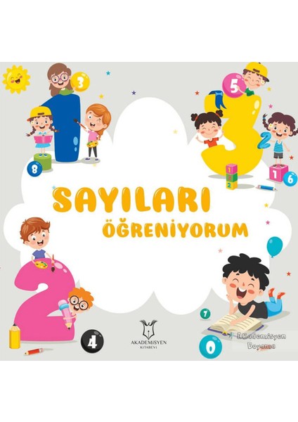 Sayıları Öğreniyorum - Akademisyen Boyama