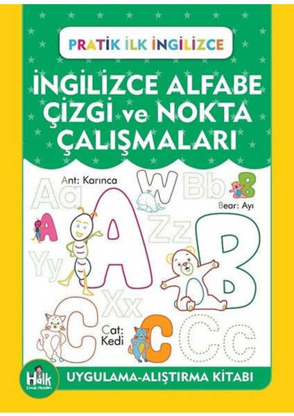 Ingilizce Alfabe Çizgi ve Nokta Çalışmaları