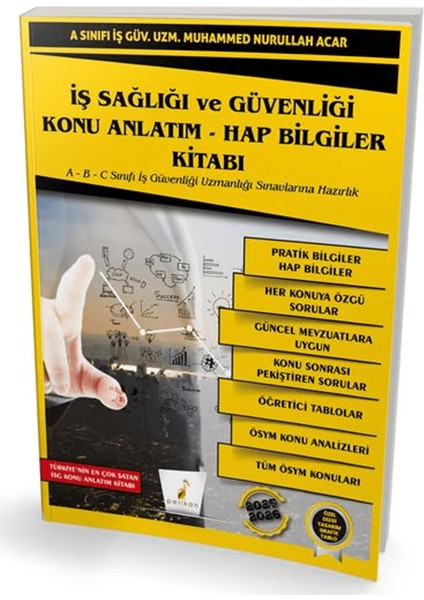 Iş Sağlığı ve Güvenliği Isg Konu Anlatım Hap Bilgiler Kitabı