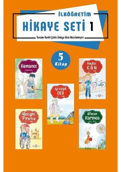Ilköğretim Hikaye Seti 1 - 5 Kitap
