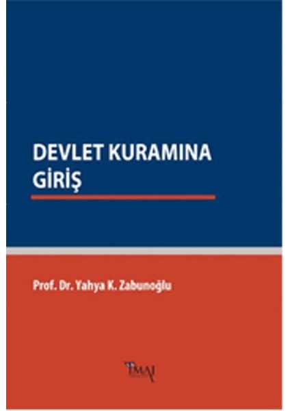 Devlet Kuramına Giriş