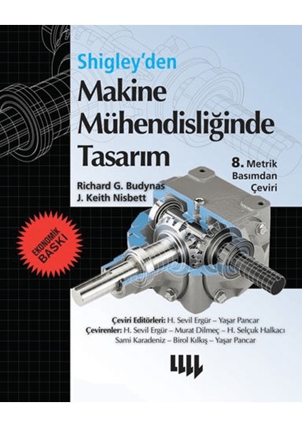 Shigley’den Makine Mühendisliğinde Tasarım (Ekonomik Baskı)
