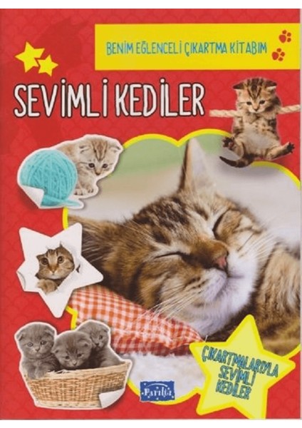 Sevimli Kediler - Benim Eğlenceli Çıkartma Kitabım