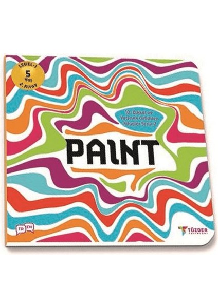 Paint - Iq Dikkat ve Yetenek Geliştiren Kitaplar Serisi 2 (Level 1) 5+ Yaş