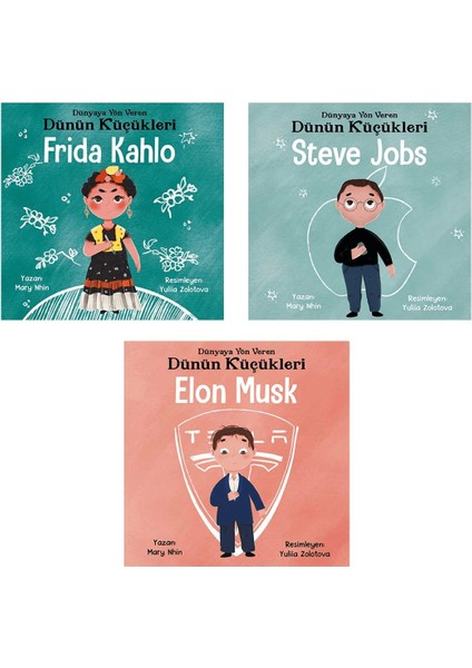 Dünyaya Yön Veren Dünün Küçükleri (3 Kitap Takım)