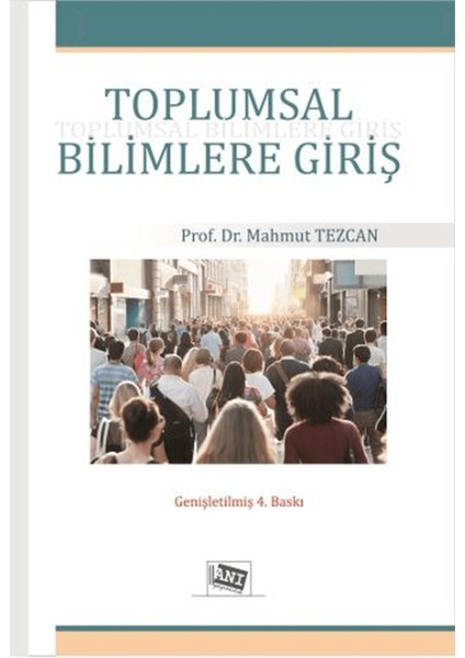 Toplumsal Bilimlere Giriş