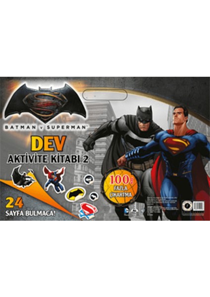 Batman ve Superman Dev Aktivite Kitabı 2