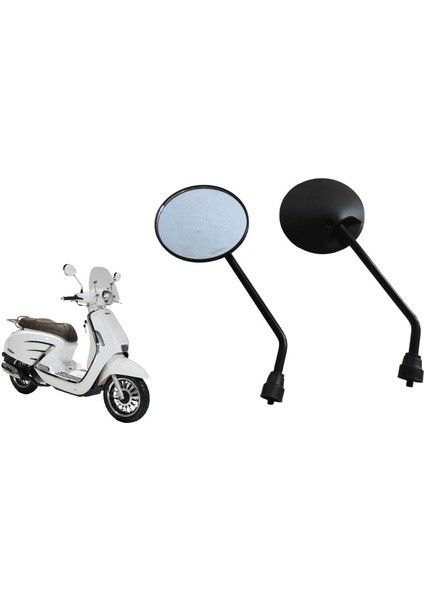 Motosiklet Aynası Siyah - Rks Bitter 50 / 125CC