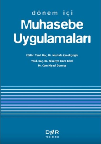 Dönem Içi Muhasebe Uygulamaları