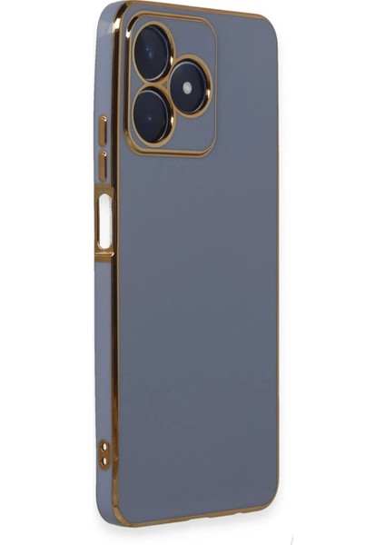 Realme C53 Kılıf Volet Silikon - Mavi Gnzrz fiyatları