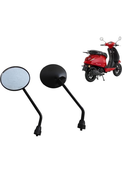 Motosiklet Aynası Siyah - Mondial Wing 50