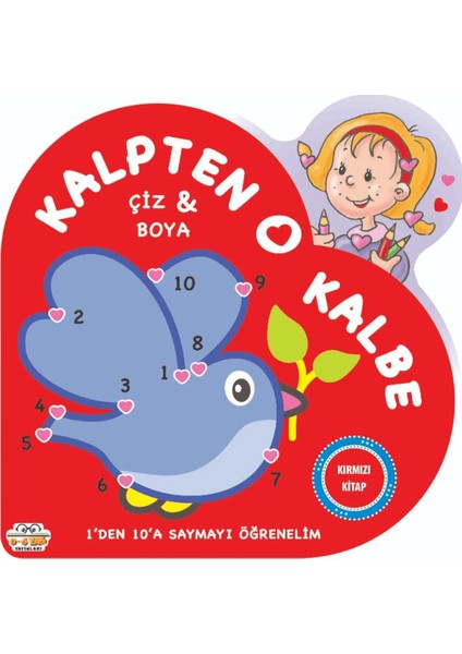 Kırmızı Kitap - Kalpten Kalbe - Çiz/boya