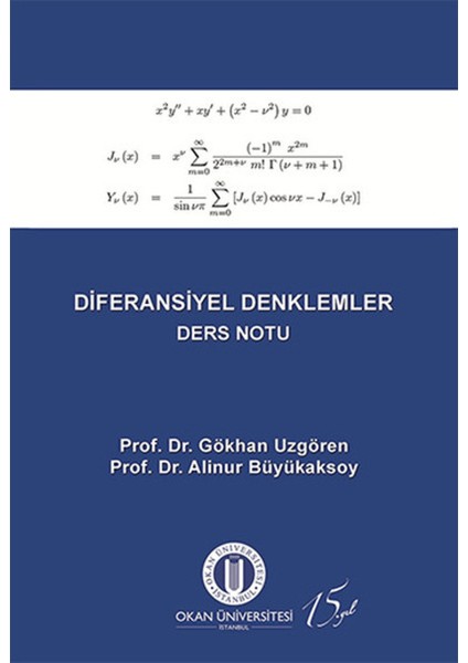 Diferansiyel Denklemler Ders Notu