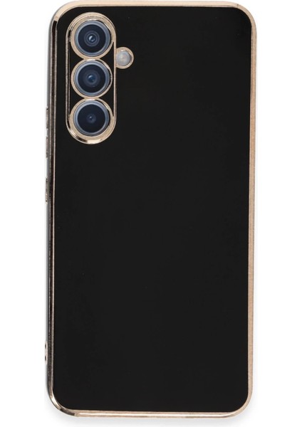 Samsung Galaxy A54 5g Kılıf Volet Silikon - Siyah Gnzrz