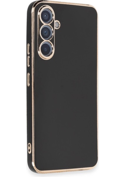 Samsung Galaxy A54 5g Kılıf Volet Silikon - Siyah Gnzrz