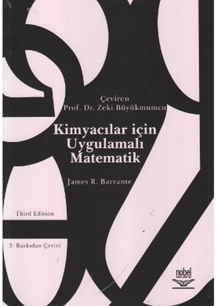 Kimyacılar Için Uygulamalı Matematik