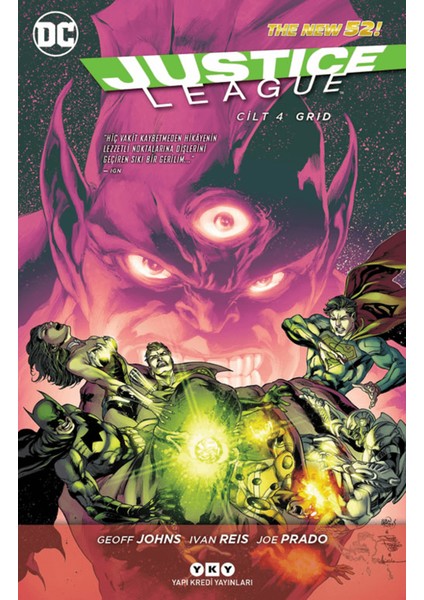 Justice League Cilt 4 - Grid