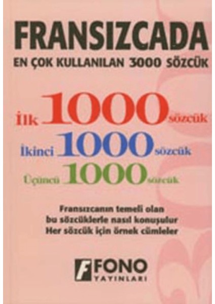 Fransızcada En Çok Kullanılan 3000 Sözcük