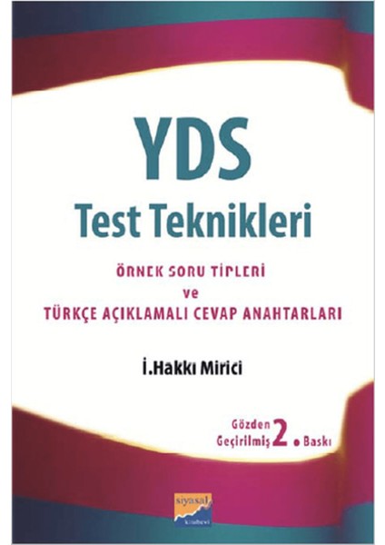 Yds Test Teknikleri
