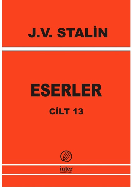 Eserler Cilt 13