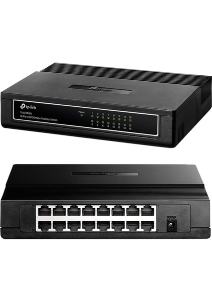 Tp-Lınk TL-SF1016D 16 Port 10/100 Mbps Swıtch (4887)