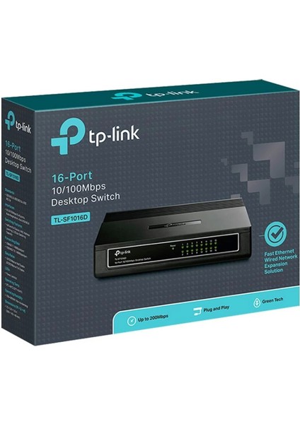 Tp-Lınk TL-SF1016D 16 Port 10/100 Mbps Swıtch (4887) indirimleri