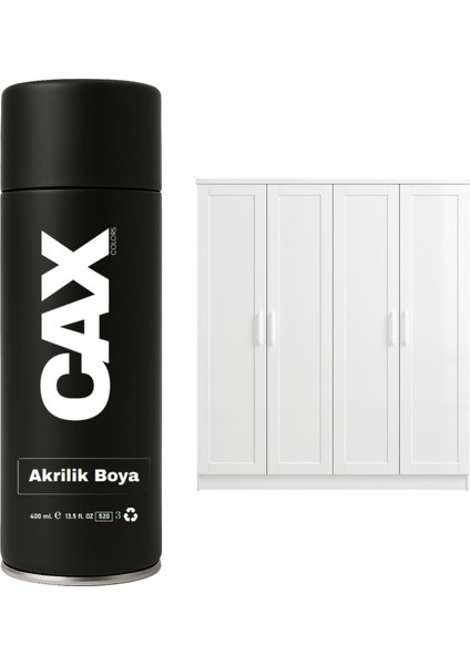 Demir&ahşap&plastik Dolap Boyası Özel Yapım Akrilik Sprey Boya 400 ml