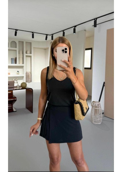 Yeni Şort Etekli Ikili Takım