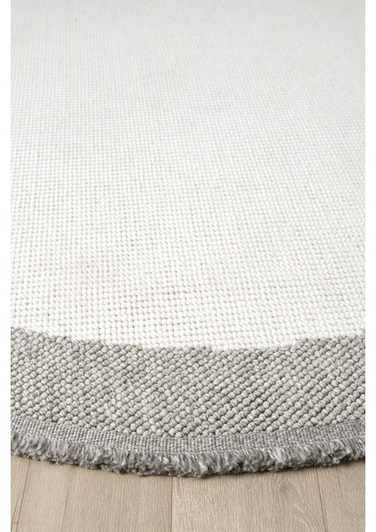 Beyaz Gri Yumuşak Daire Yuvarlak Halı Salon Mutfak Koridor Yolluk Dokuma Makine Halısı 0020 Daire fiyatları