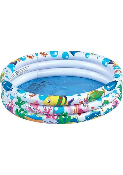 Renkli ve Eğlenceli Çocuk Havuzu, Güvenli Kullanım, Pratik Kurulum ve Hafif Taşınabilirlik