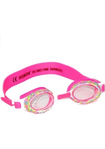 Beyaz Yüzücü Gözlüğü, Rahat ve Şık Tasarım, Suya Dayanıklı, Konforlu Kullanım