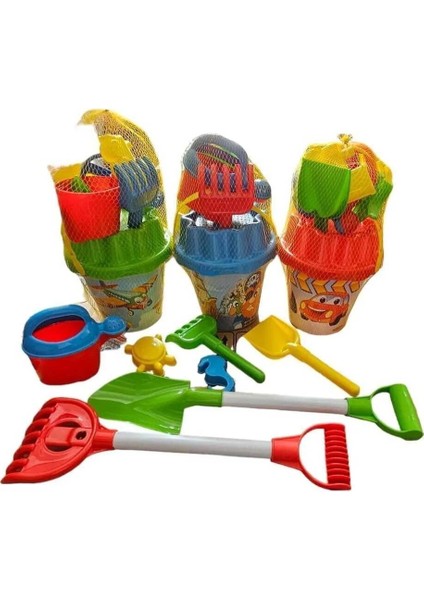 Kum ve Plaj Seti, Kırmızı Renkli Eğlence Dolu Plaj Aksesuarları