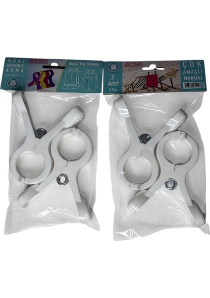 4'lü Çok Amaçlı Plaj ve Ev Için Sabitleyici, Beyaz indirimleri