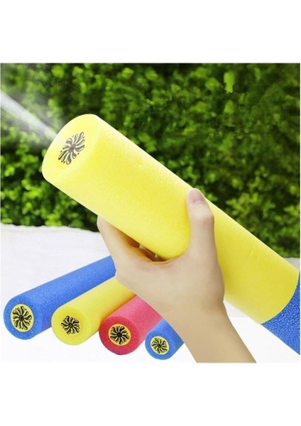 Renkli Süngerli Pompalı Su Tabancası, Eğlence Dolu Yaz Aktiviteleri